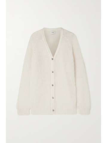 ERDEM Cardigan en mohair mélangé à cristaux Marcilly