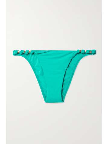 VIX Tulum Paula embellished bikini briefs