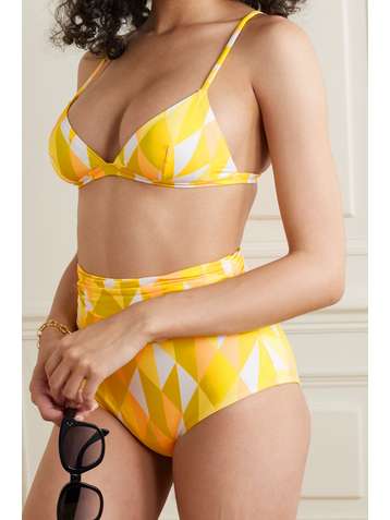 DODO BAR OR Leon Loe bedruckter Bikini