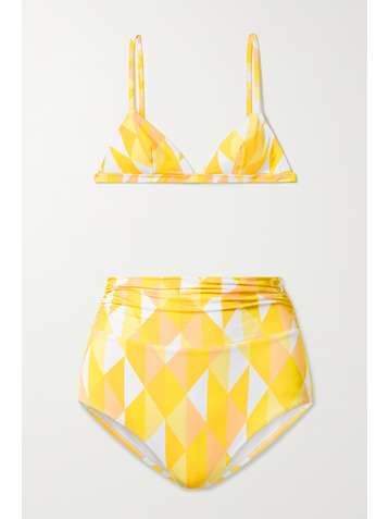 DODO BAR OR Leon Loe bedruckter Bikini