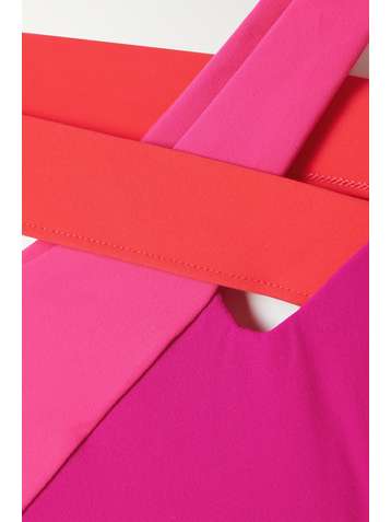 AGENT PROVOCATEUR Izaro cutout color-block bikini briefs