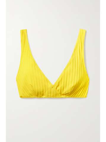 SOLID & STRIPED The Annie ribbed bikini top