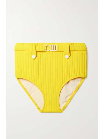SOLID & STRIPED The Annie ribbed bikini briefs