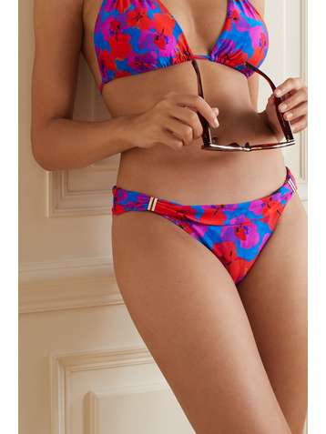 VIX Bia floral-print bikini briefs