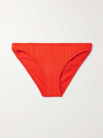 SOLID & STRIPED The Eva ribbed bikini briefs