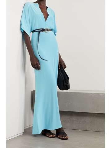 NORMA KAMALI Obie stretch-jersey maxi dress