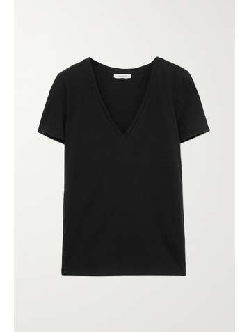 NINETY PERCENT Ruby organic cotton-jersey T-shirt