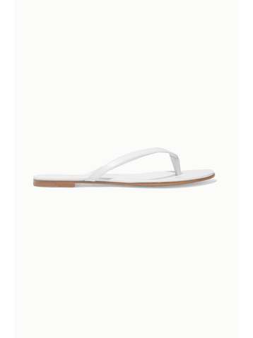 GIANVITO ROSSI Leather flip flops