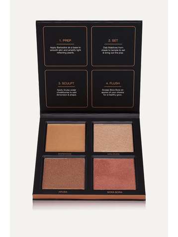 HUDA BEAUTY 3D Highlighter Palette - Bronze Sands