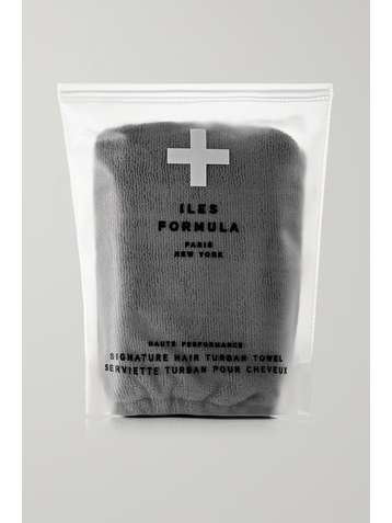 ILES FORMULA Signature Hair Turban Towel - Gray