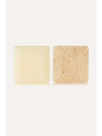 SENTEURS D'ORIENT + NET SUSTAIN Ma'amoul Soap Orange Blossom and Almond Exfoliant Refill Duo