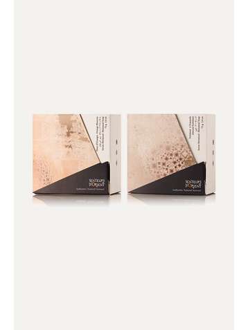 SENTEURS D'ORIENT + NET SUSTAIN Ma'amoul Soap Orange Blossom and Almond Exfoliant Refill Duo