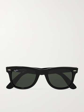 RAY-BAN Wayfarer square-frame acetate sunglasses