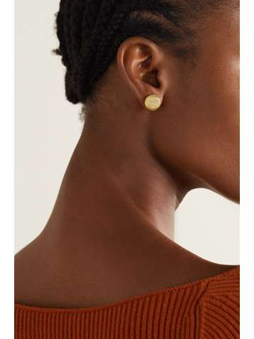 CAROLINA BUCCI 18-karat gold earrings