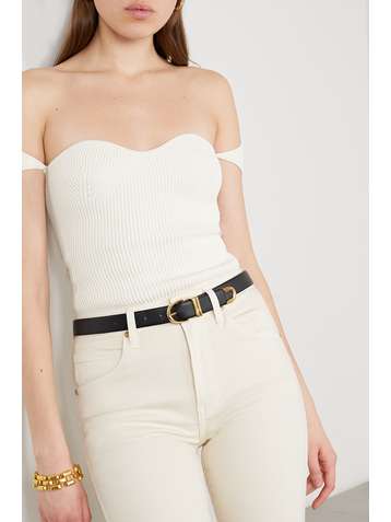 KHAITE Bambi leather belt