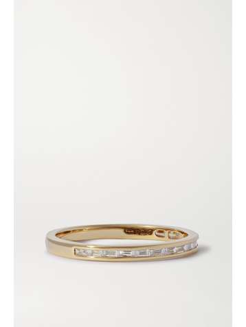STONE AND STRAND 14-karat gold diamond ring