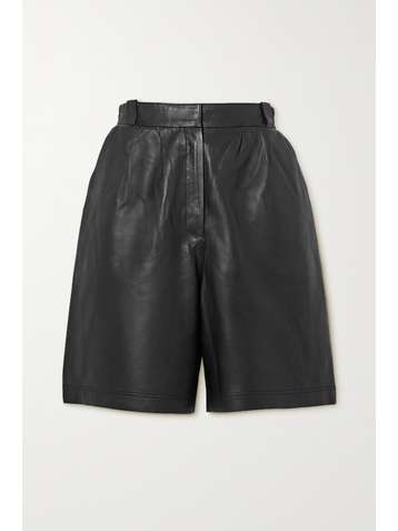 ENVELOPE1976 + NET SUSTAIN Shorts aus Leder