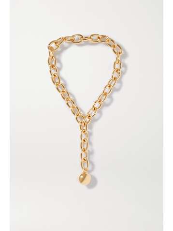 BOTTEGA VENETA Gold-plated necklace