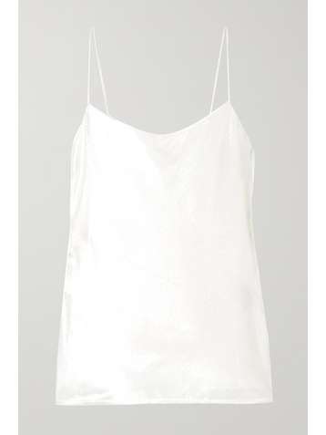 MICHAEL LO SORDO Metallic velvet camisole