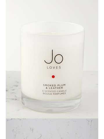 JO LOVES Smoked Plum & Leather scented candle, 185g