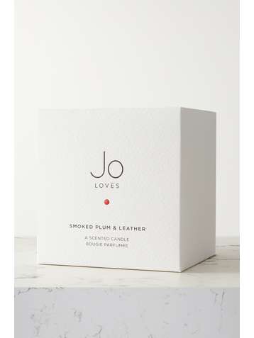 JO LOVES Smoked Plum & Leather scented candle, 185g