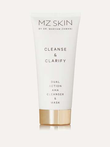 MZ SKIN Cleanse & Clarify Dual Action AHA Cleanser & Mask, 100 ml – Cleanser