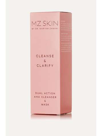 MZ SKIN Cleanse & Clarify Dual Action AHA Cleanser & Mask, 100 ml – Cleanser