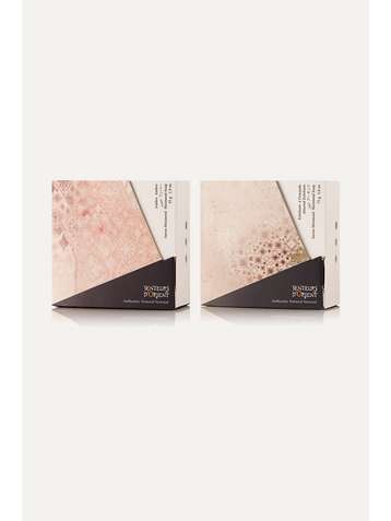 SENTEURS D'ORIENT + NET SUSTAIN Ma'amoul Soap Amber and Almond Exfoliant Refill Duo