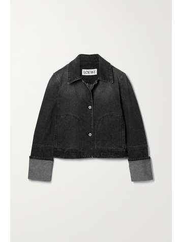 LOEWE Cropped denim jacket