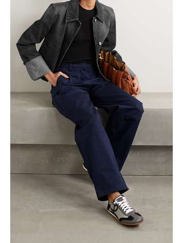 LOEWE Cropped denim jacket