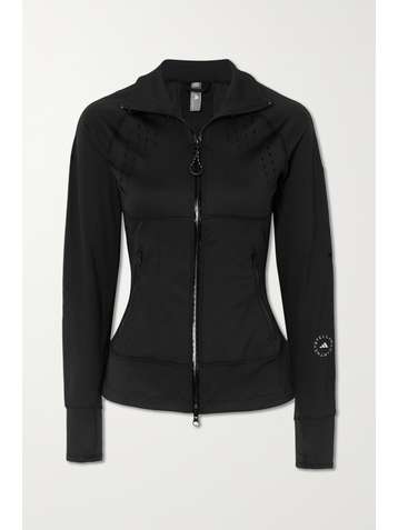 ADIDAS BY STELLA MCCARTNEY Veste en jersey stretch et en résille perforée TruePurpose