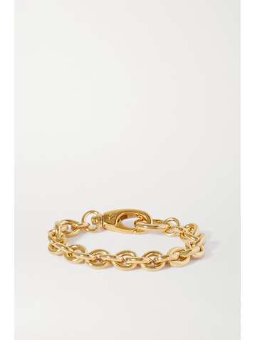LAURA LOMBARDI Cable gold-plated bracelet