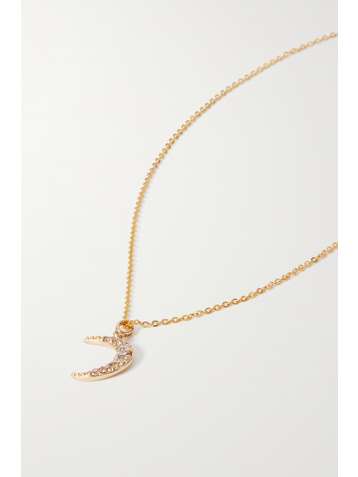 LOREN STEWART + NET SUSTAIN 14-karat gold diamond necklace