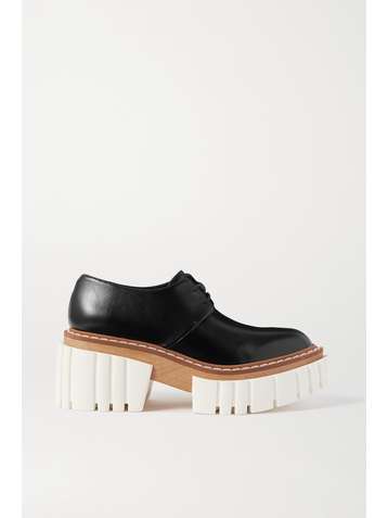 STELLA MCCARTNEY Emilie vegetarian leather platform brogues