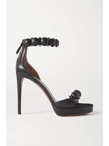 ALAÏA Bombe 115 studded leather sandals