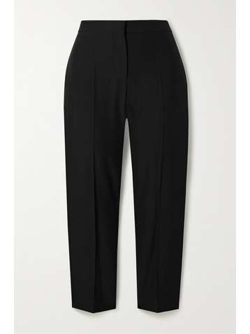ALEXANDER MCQUEEN Cropped woven straight-leg pants