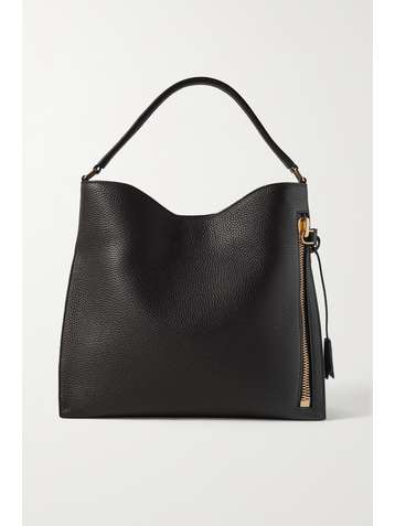 TOM FORD Alix textured-leather shoulder bag