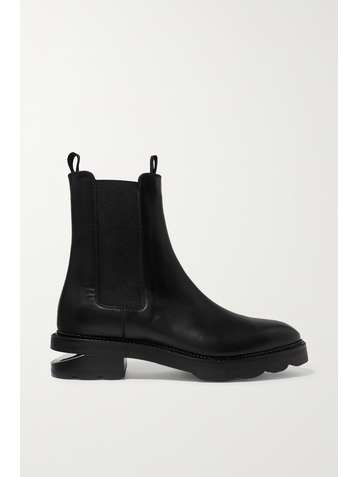 ALEXANDER WANG Andee cutout leather Chelsea boots