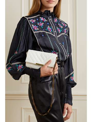 ISABEL MARANT Devony quilted leather shoulder bag