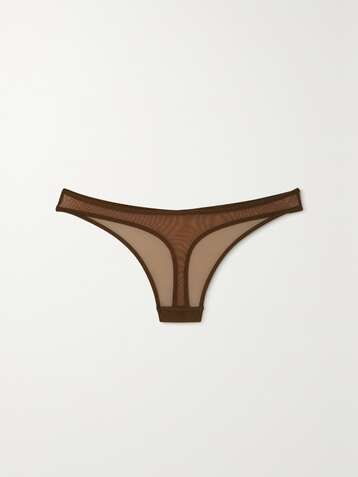NUBIAN SKIN Perfect String aus Stretch-Tüll