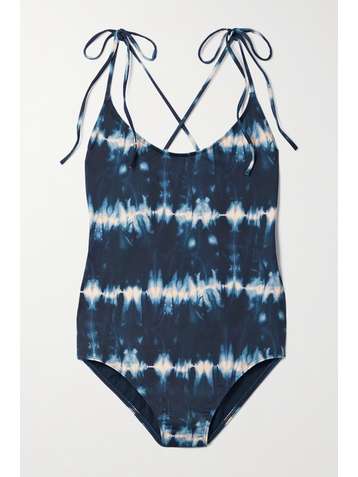 ULLA JOHNSON Adhara tie-dyed swimsuit