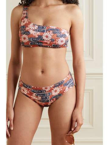 ULLA JOHNSON Dani floral-print bikini briefs