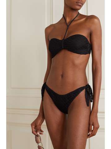 MISSONI Mare Bandeau-Bikini aus Häkelstrick