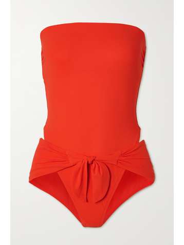 ZIMMERMANN Shelly cutout bandeau swimsuit