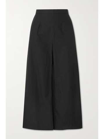 FAITHFULL THE BRAND + NET SUSTAIN Lario cotton-poplin wide-leg pants