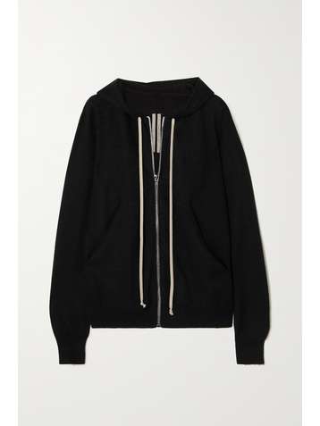 RICK OWENS Pull à capuche en cachemire