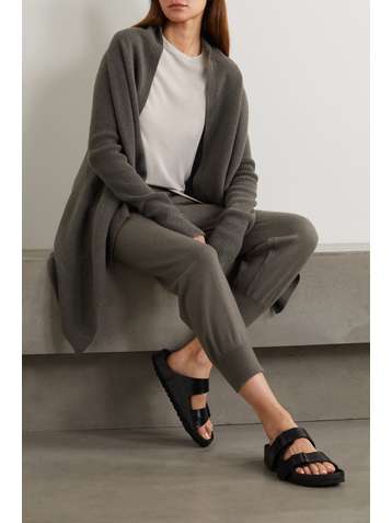 RICK OWENS Cardigan en cachemire et laine mélangés à drapés