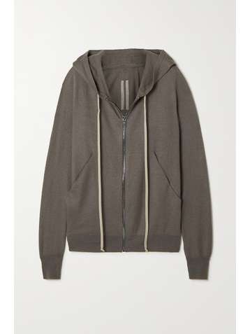 RICK OWENS Pull à capuche en cachemire