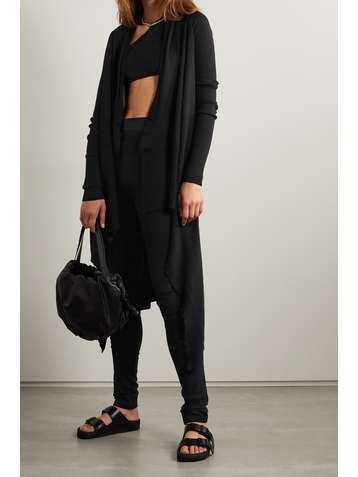 RICK OWENS Cardigan asymétrique en laine