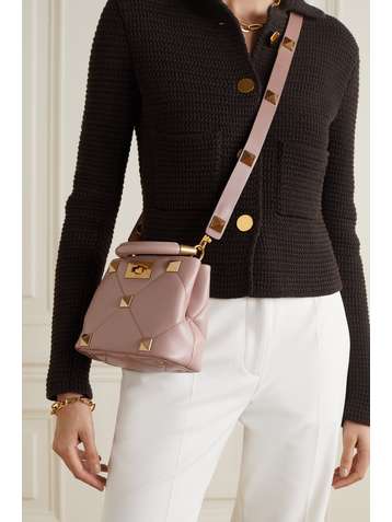 VALENTINO Valentino Garavani Roman Stud mini quilted leather tote